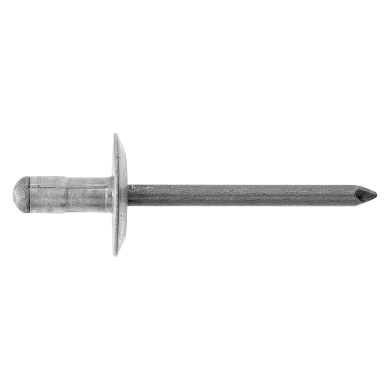 Avex® multi-grip non-structural blind rivet 1/8 grip 0.031 - 0.187 aluminum / steel large flange head