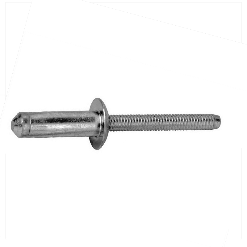 Hemlok® structural blind rivet 1/4 grip 0.110 - 0.189 steel / steel domed head