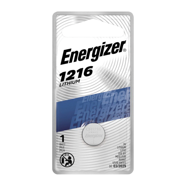 Pile bouton au lithium Energizer® CR1216 3V