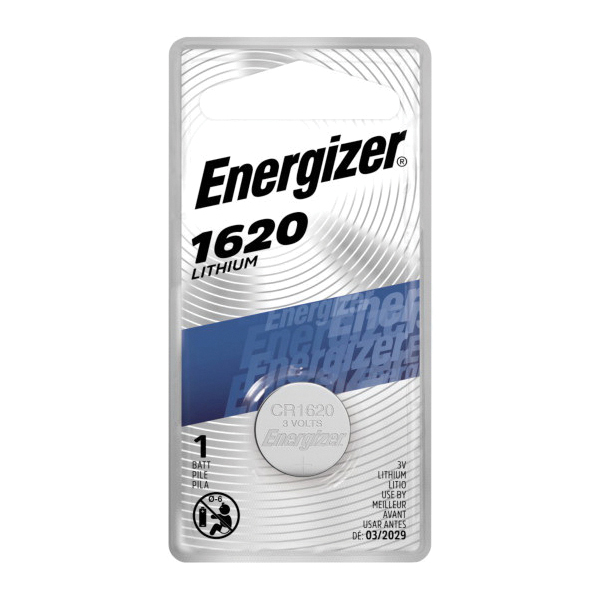 Pile bouton au lithium Energizer® CR1620 3V