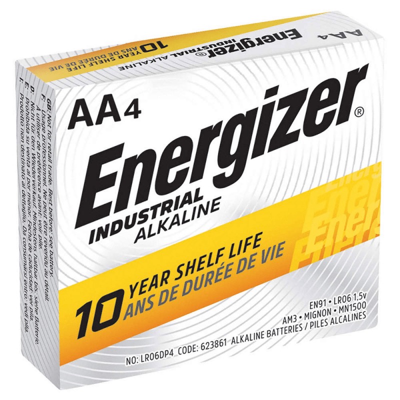 Pile industrielle alcaline Energizer® AA 1.5V