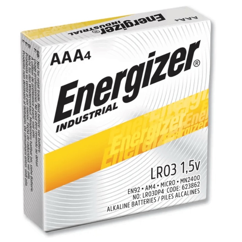 Pile industrielle alcaline Energizer® AAA 1.5V