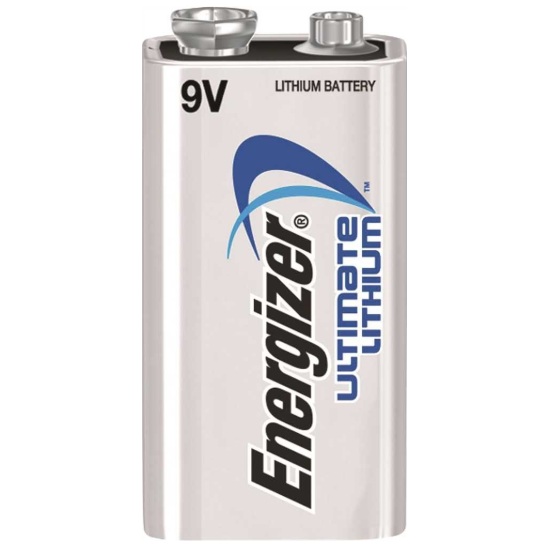 Pile carrée au lithium Energizer® 9V