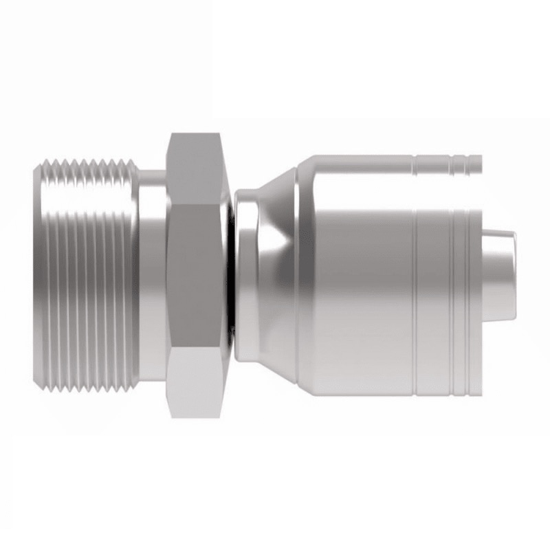 1/4 hose X 1/4 M-ORS straight rigid fitting (for H280, H290, H039, EC215 hoses)