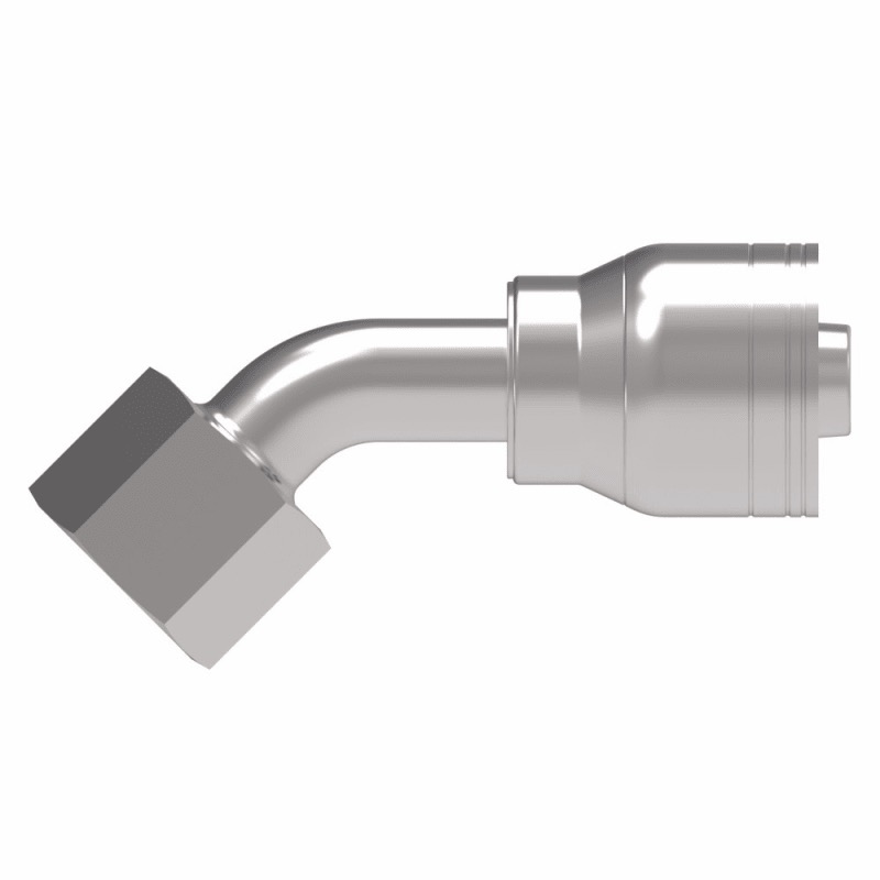 1/4 hose X 1/4 F-ORS 45 deg swivel fitting (for H280, H290, H039, EC215 hoses)