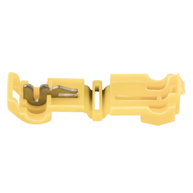 PVC insulated T-tap connector 12 GA yellow
