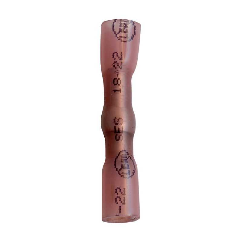 Union sertir souder et sceller 22-18 GA rouge
