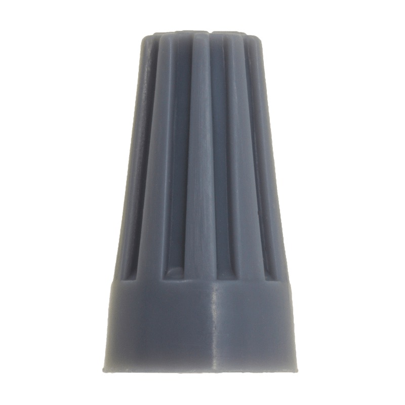 Screw-on wire connector 24-16 GA grey
