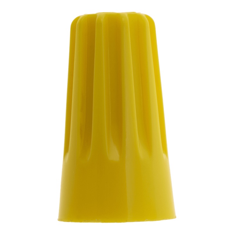 Screw-on wire connector 18-12 GA yellow