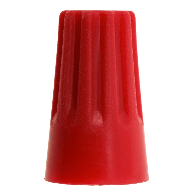 Screw-on wire connector 18-10 GA red