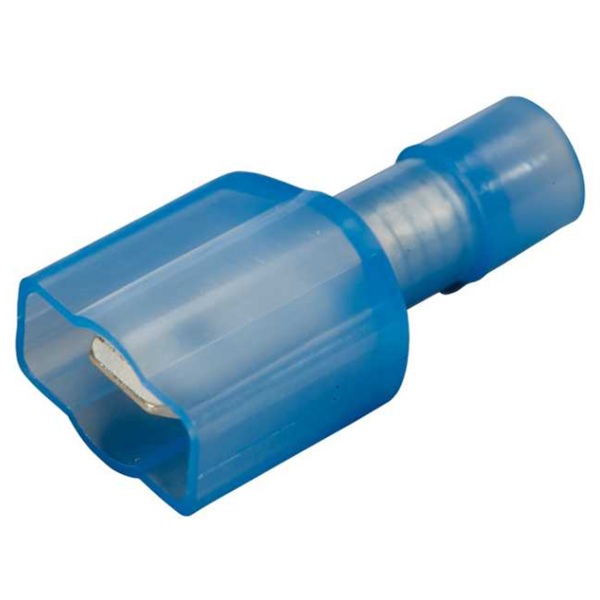 Nylon fully insulated male quick disconnect terminal 16-14 GA X 0.250 blue