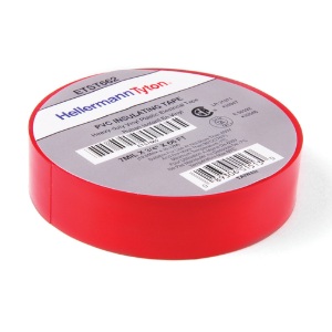 Red PVC electrical tape 3/4 in X 66 ft
