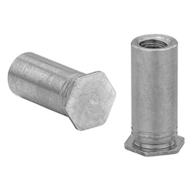 Blind Threaded Standoffs M4 X .07 X 18 SS