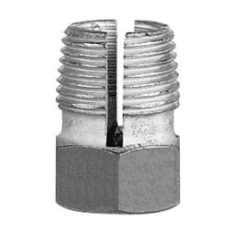 Quick® nut for battery compression terminals 1/0 GA black tin plated copper