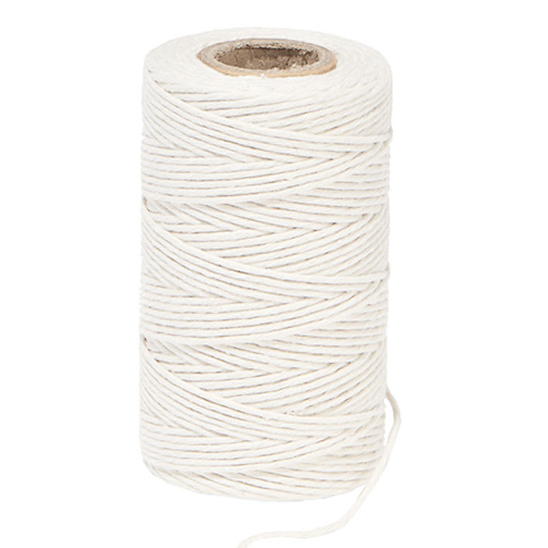 Ficelle en coton, torsadée Fine - #15 91 Metres