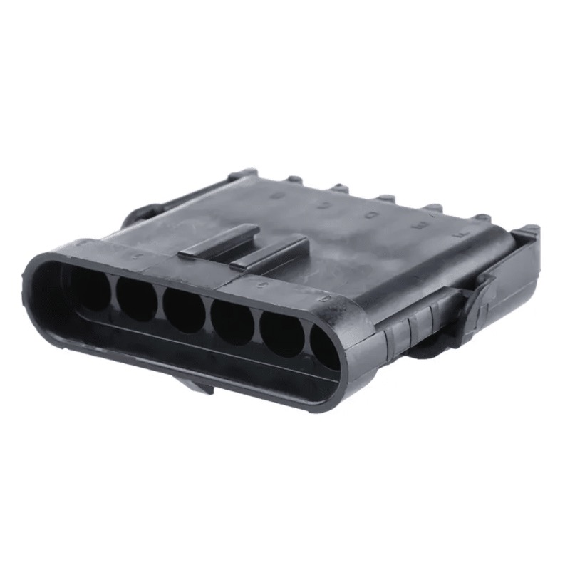 6 cavity GM Weather-Pack shroud (12010975)