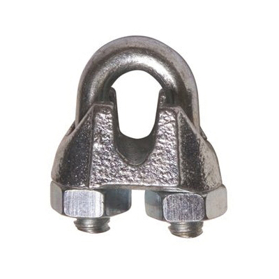 Serre-câbles (malléables, plaqués zinc)  5/8