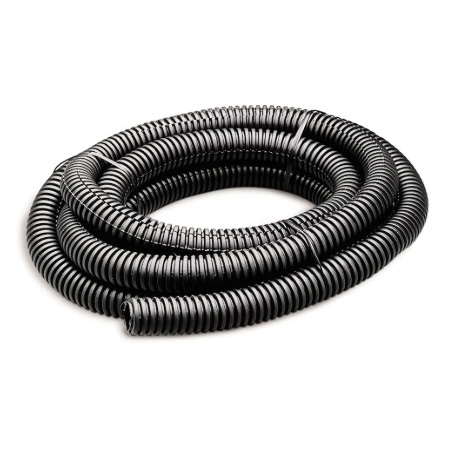 Gaine fendue en polyéthylène 3/8 po X 50 pi noire (sans emballage)