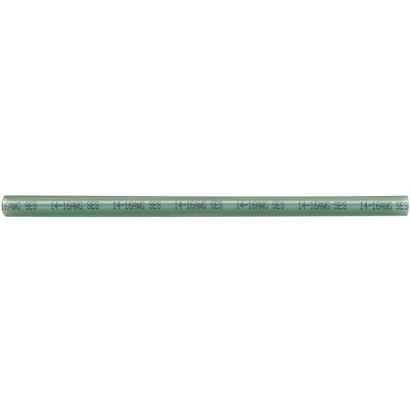 Tube thermorétractable à paroi double adhésive semi-rigide 3:1 1/4 po (0.245) X 6 po (22-18 GA) bleu transparent
