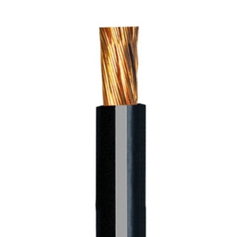 SGT battery cable 8 GA X 100' black and grey color-coded stripe