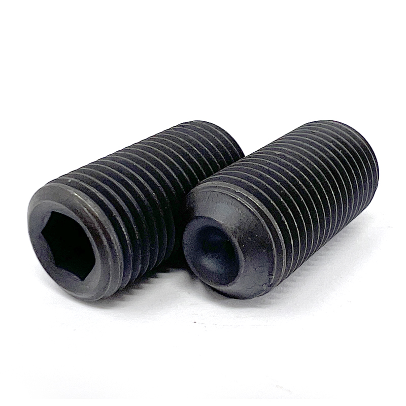 Cup point socket set screw #6-40 X 1/8 UNF black oxide