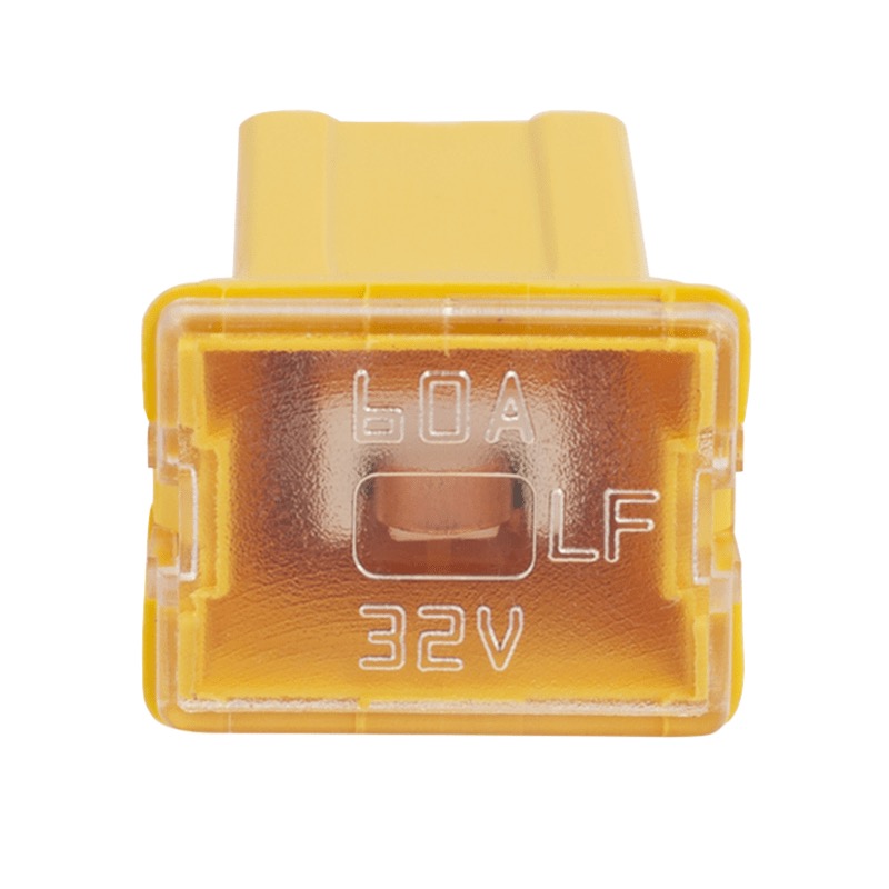 Fusible PAL / FLF MINI 60A jaune terminaux femelles