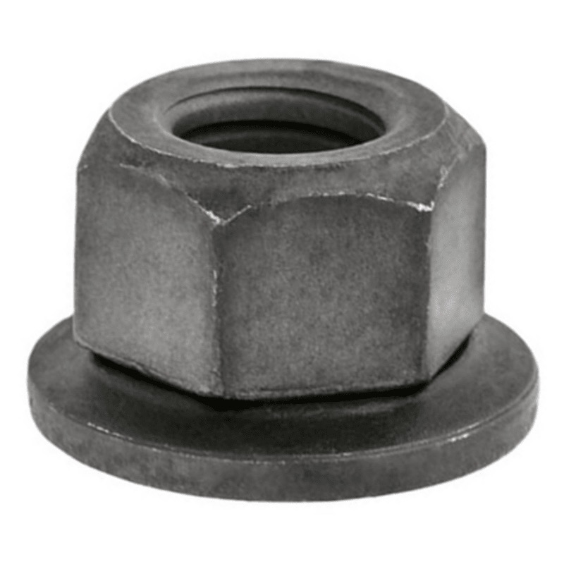 Free spinning washer hex nut M10 X 1.50 O.D. 24mm UNC type B black phosphate