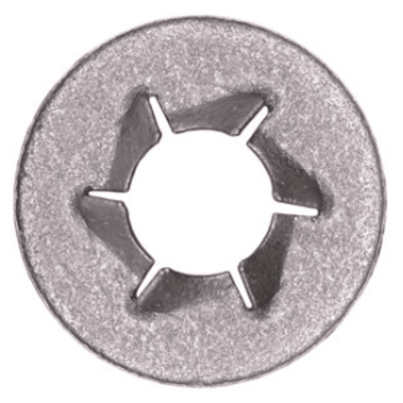 Écrou de retenue pour fixation M5 X 0.80 D.E. 11mm zinc