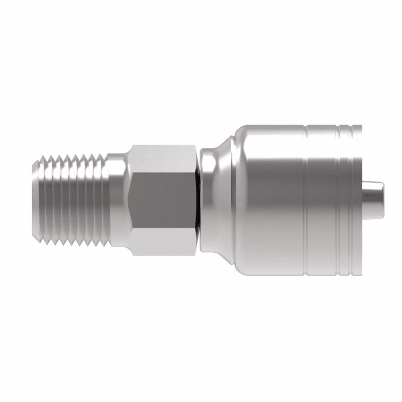 1/4 hose X 1/8 M-NPTF straight rigid fitting (for H280, H290, H039, EC215 hoses)