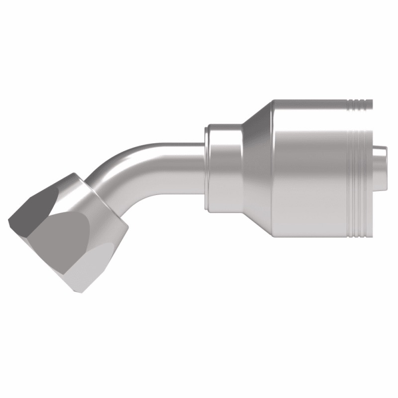Raccord pivotant (swivel) 5/8 boyau X 5/8 F-JIC 45 deg (pour boyaux H430, EC415)