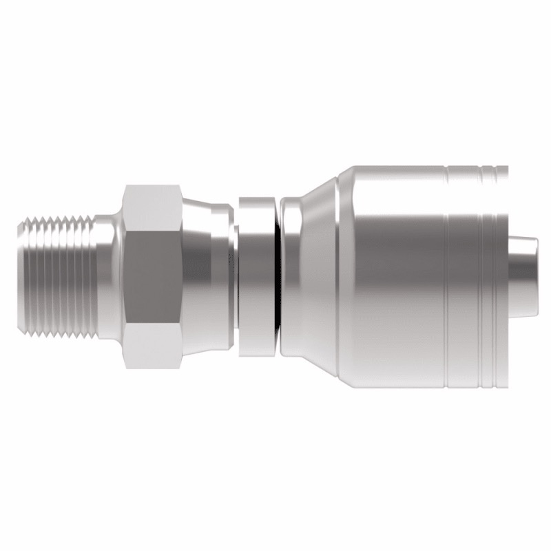 1/4 hose X 1/4 M-NPTF straight swivel fitting (for H280, H290, H039, EC215 hoses)