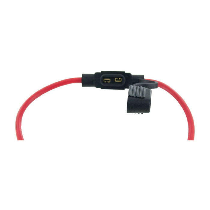Porte-fusible MINI en ligne 30A 12GA avec capuchon fusible non inclus