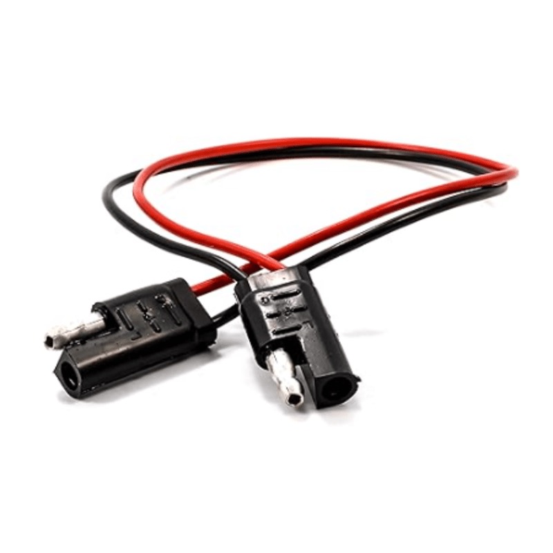 Ensemble de connecteurs de remorque et VR moulés à 2 contacts 16 GA 44 po plats