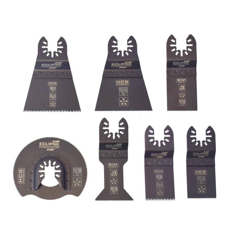 Ensemble de lames oscillantes (7 pcs)