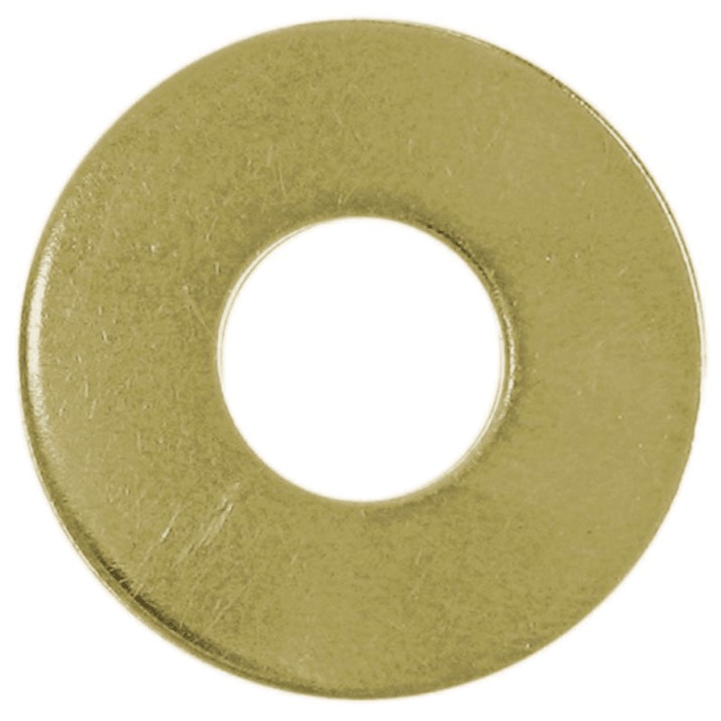 USS flat washer 1-1/8 G8 yellow zinc
