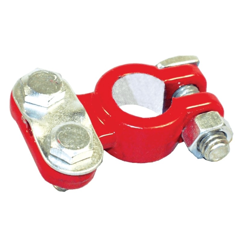 Terminal de batterie boulonné pour véhicules routiers 6-2/0 GA positif