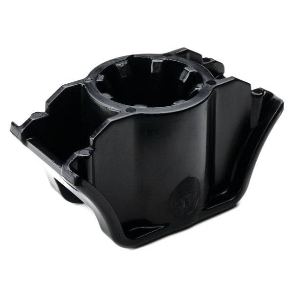 Supports d'attaches pour câbles en H à 3 directions pour goujons 1/2 po et attaches pour câbles jusqu'à 12.7 mm (0.500 po) de large noirs