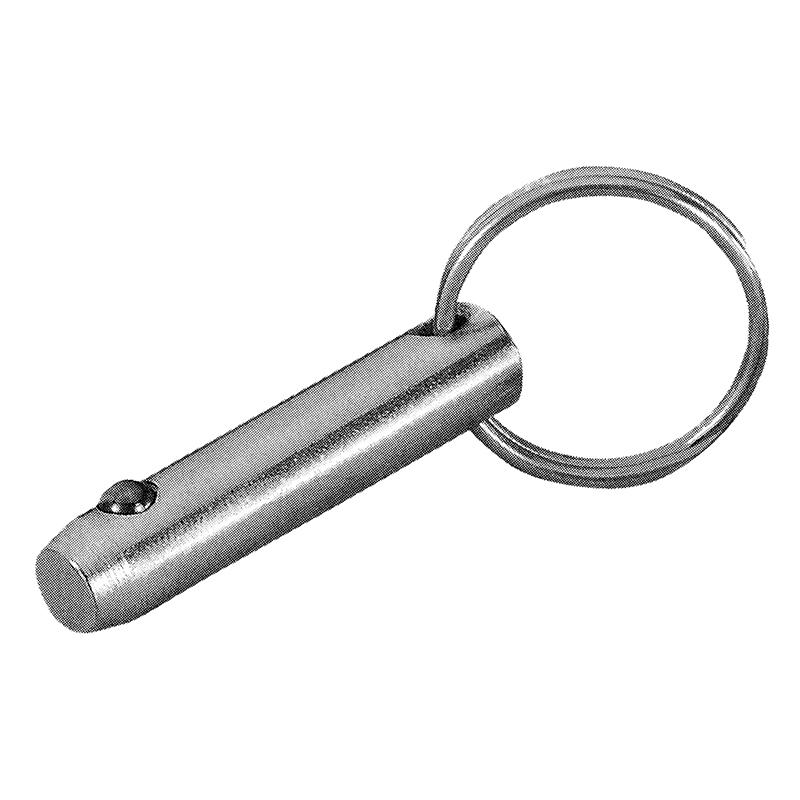 GOUPILLE ATTELAGE AVEC ANNEAU 1/4x1-3/4