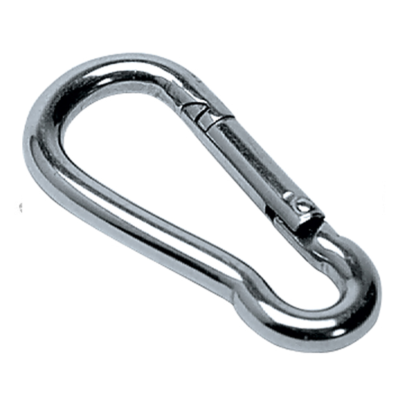 BOUCLE A RESSORT 3/16x2       ACIER