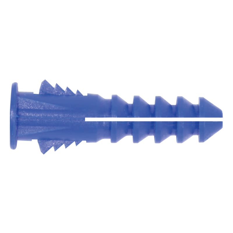 Plastic screw anchors #8-10 X 1-1/4 blue