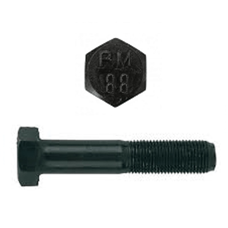Boulon hex M24 X 2.00 X 340mm UNF classe 8.8 DIN 960 métal nu (PT)