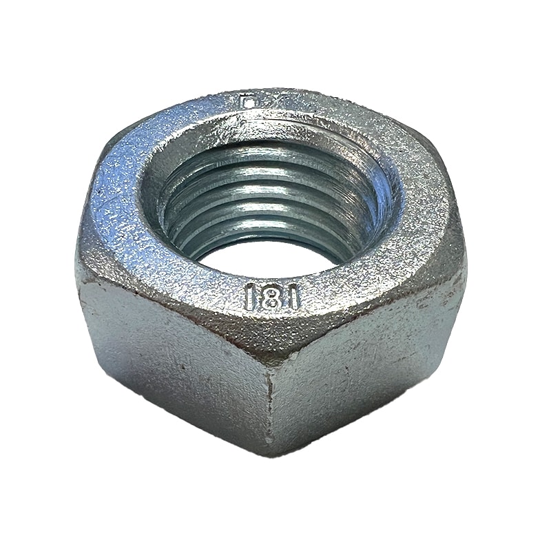 Hex nut M2 X 0.40 UNC class 8 DIN 934 zinc