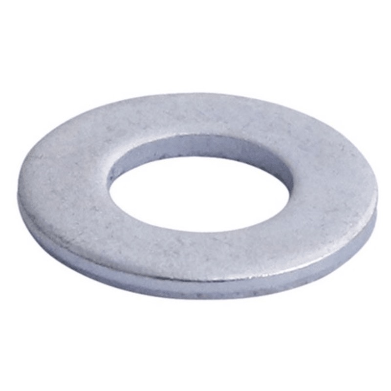 Flat washer M2 DIN 125A zinc