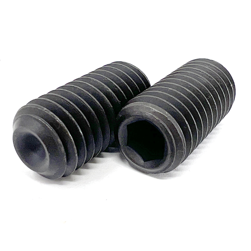 Cup point socket set screw #6-32 X 1/8 UNC black oxide