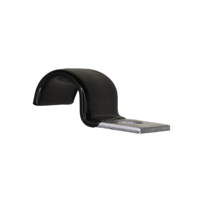 HALF CLAMP 7/16 - GALVANIZED VINYL COATED