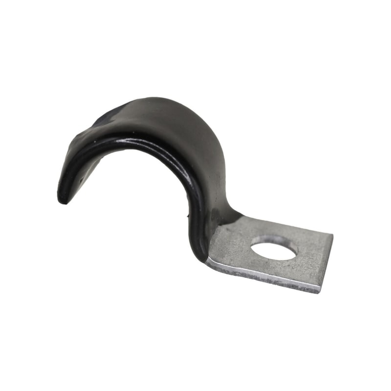 HALF CLAMP 5/8 - GALVANIZED VINYL COATED