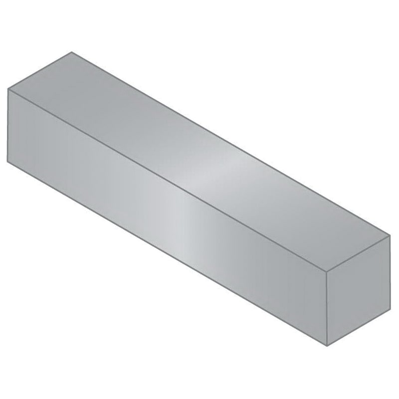 MACHINE KEY STOCK 1/8 X 1/8 X 12 STAINLESS STEEL