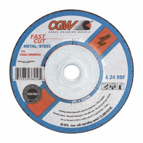 4 1/2 x 1/4 x 5/8-11 A24-R-BF Steel T27
