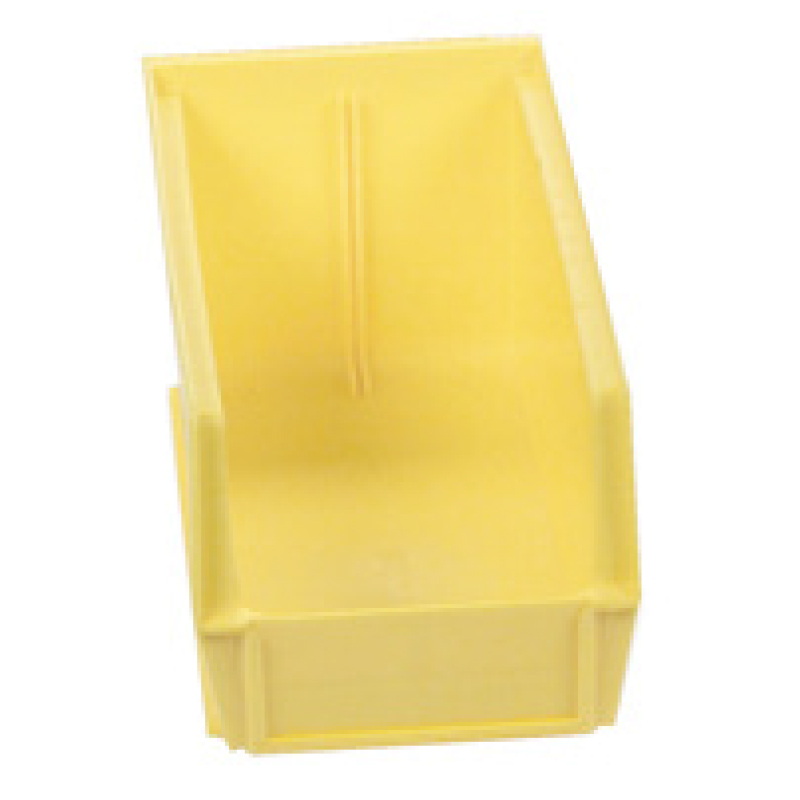 CASIER PLASTIQUE JAUNE 6LAR X 11PROF X 5HAUT