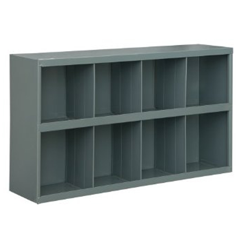8 COMPARTMENT BIN BLACK
